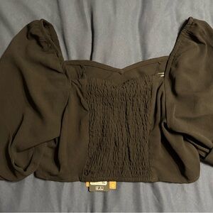 Vero Moda Vega corset black sweetheart top. Size XS. NWT